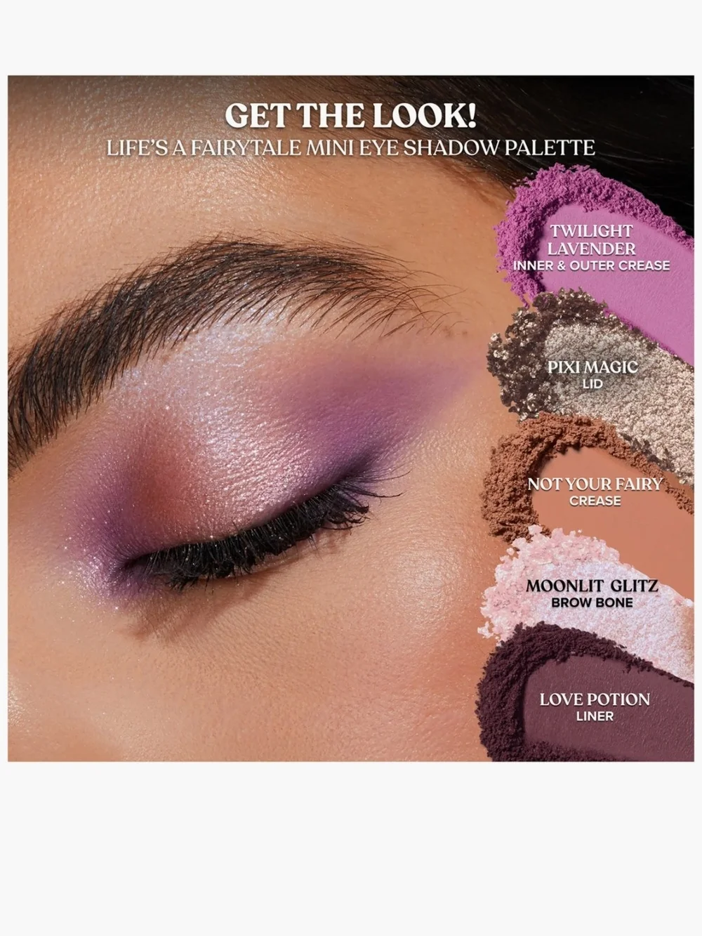 Too Faced Life's a Fairytale Mini Eye Palette - Pink/Purple